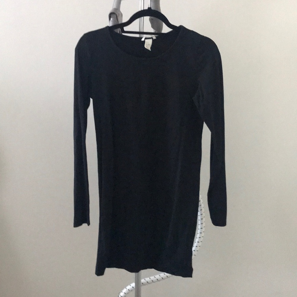 Long sleeve T-shirt dress